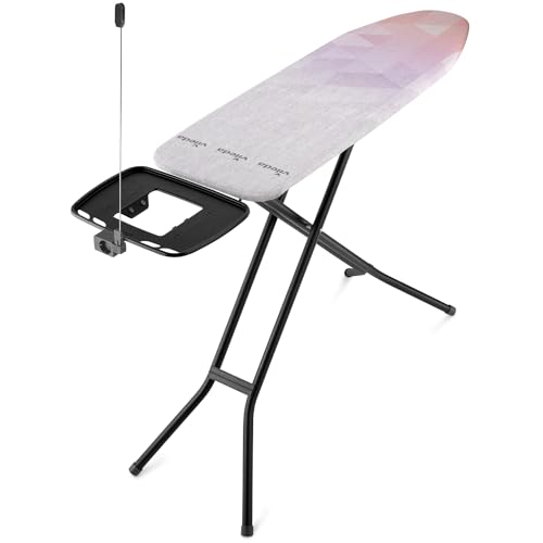 Vileda Tabla de Planchar Diamond | Se Mantiene Más Nueva Durante Más Tiempo | Muy Estable | Altura Ajustable hasta 97 cm