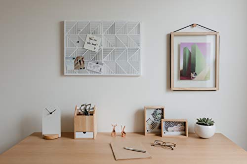 Umbra 470790-660 Trigon, Wall Mounted Bulletin Board, Magnetic Board thumb #13