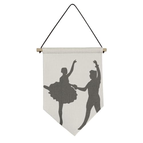 Bannière Danseur Duet Dance no/no Sports Performance : impression sur toile durable