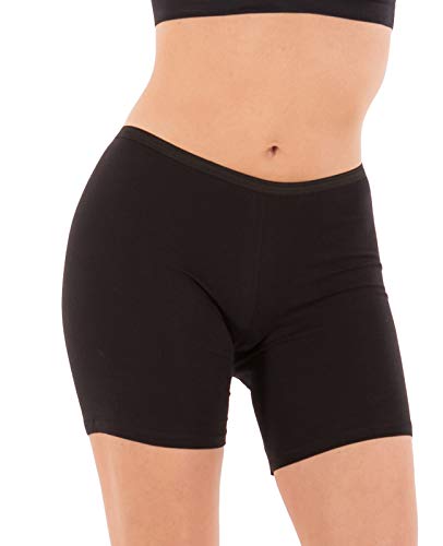 B2BODY Women's Regular & Plus Size Stretch Cotton Long Leg 6.5" Boyshort Briefs4