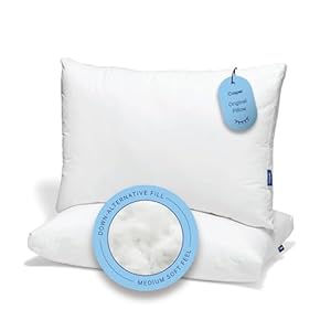 Casper Original Pillow for Sleeping, Standard, White, Two Pack