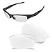 AOZAN ANSI Z87.1 Replacement Lenses Compatible with Oakley Flak Jacket OO9008 Sunglasses - HI-DEF Clear