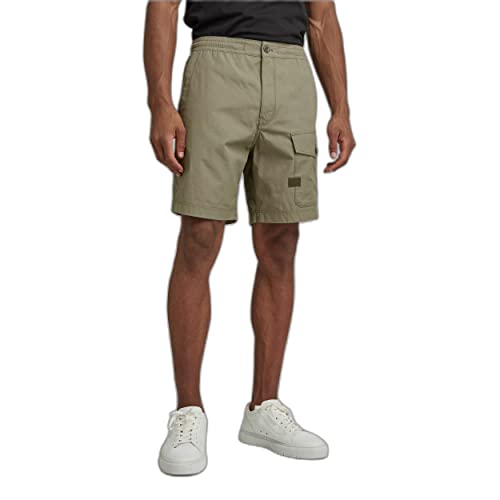 G-STAR RAW Sport Trainer Shorts Homme, Vert (shamrock D21039-9706-2199), 34