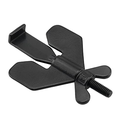 MTQY Portable Door Lock 304 Stainless Steel Black Door Fittings Hardware Temporary Security Lock for Travel School Dorm Guard Bedroom Hotel Furniture Parts Intrusion Prevention Buckle