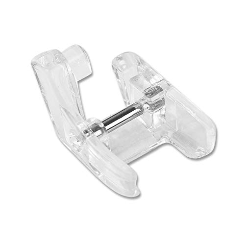 ZIGZAGSTORM 4128606-45 Snap On Clear Open Toe Free Motion Presser Foot for Viking Sewing Machine - 4128606-45