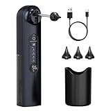 Oleswer Ear Wax Removal, Ear Cleaner, Safe Ear Wax Removal Kit, 4 Modes-Ear Irrigation Flushing System, Ear Cleaning Kit - IPX7 Waterproof (Blue)