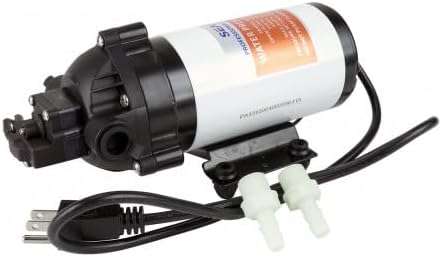 SEAFLO 110V 1.8 GPM 120 PSI 31-Series DC Diaphragm Pump Self-Priming High-Pressure Water Pump for RVs, Boats, Agriculture, and Cleaning Quiet Operation, Run-Dry Safe, Built-in Pressure Switch