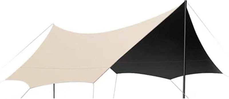タープ、防火 遮光 断熱 サンシェード 難燃防水 キャンプアウトドア花園最適 ポータブル耐磨設置容易 多機能耐久性あり 家用商用 安