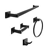 SENTO Cellar Classic Bathroom Accessories Set, Heavy Duty Metal Bath...