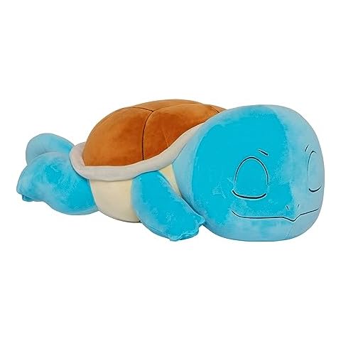 Pokémon Squirtle Sleeping Plush - 18 Inch Cuddle Buddy Cover