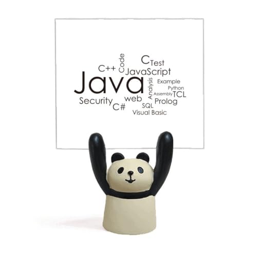 Java Memo Holder Panda idée cadeau originale pour informaticien