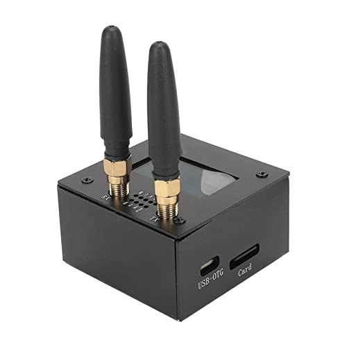 Duplex MMDVM Hotspot Board per UHF VHF con Display e Ventola Integrata Supporta YSF P25 DSTAR per PI Easy Setup arancione