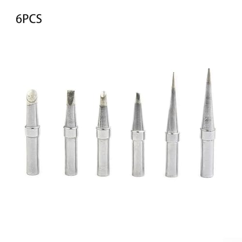 Image of 6 Pcs Replacement ET Soldering Iron Tips For Weller WE1010NA, WESD51, WES5051