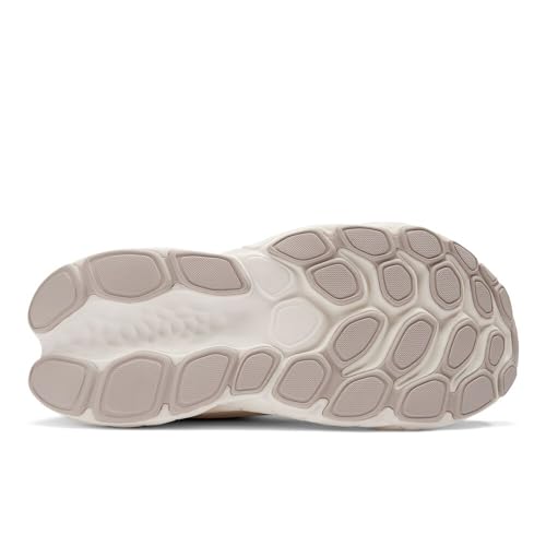 New Balance New Balance Women's Fresh Foam X More V4 Running Shoe, Gulf Red/Sea Salt/Silver Metallic, 5 W