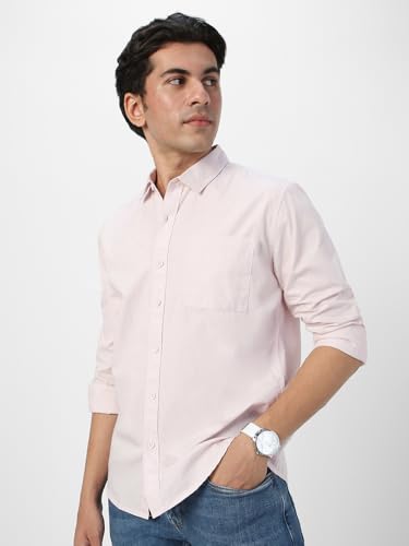 Image of Urbano Fashion Men's Cotton Full Sleeve Regular Fit Casual Solid Shirt