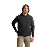 Red Kap Men's Water Repellant Pullover Hoodie, Obsidian, Large