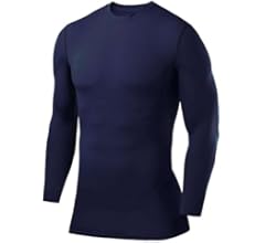 Maglia Termica Bambino PowerLayer - Manica Lunga Collo Alto Azzurro 6-8 Anni - Foto 10