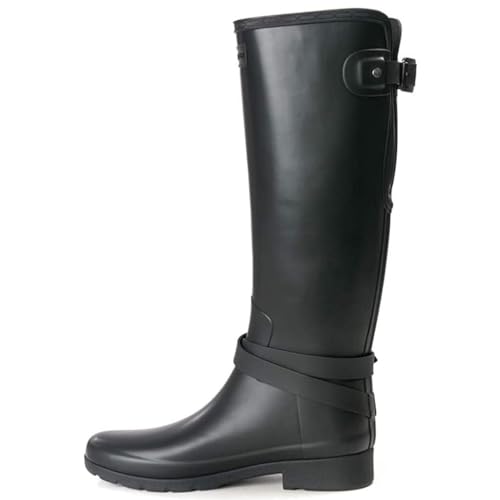 Women's Refined Slim Fit Adjustable Tall Wellington Boots