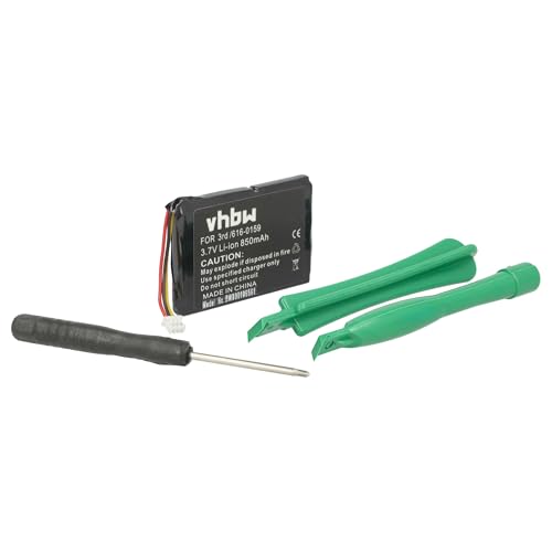 1x batteria compatibile con Apple iPod M9244LL M8976LLA M8948LLA M8976LL MP3 music player lettore musicale 850mAh 3.7V Li-Poly