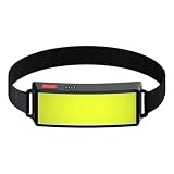 Generico LED Headlamp Rechargeable – 500 Lumen Outdoor Head Torch, USB Charging | High Medium Low Modes, Wide Flood Light, Fast Charging, Power Display, Waterproof for Camping Hiking