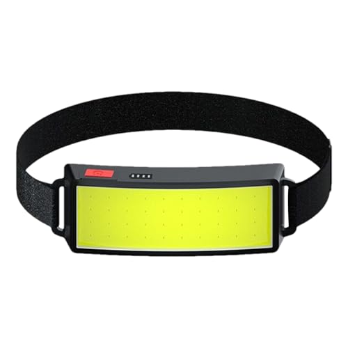 Genérico LED Headlamp Rechargeable – 500 Lumen Outdoor Head Torch, USB Charging | High Medium Low Modes, Wide Flood Light, Fast Charging, Power Display, Waterproof for Camping Hiking