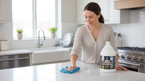 Image of Belle Chemical 50% Pure Concentrated Vinegar - 125x Stronger - Indoor and Outdoor Cleaner (128 Fl Oz)