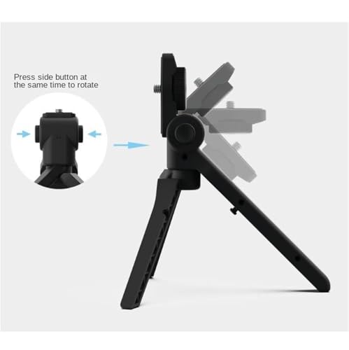 Proyector de escritorio multifuncional con trípode plegable y soporte portátil estable 6