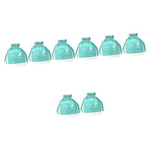 Beatifufu 8 Rollos De Limpieza Principal Confiable Espesar La Piel De Viaje Gruesa Portátil Limpieza De Uñas Paño De Algodón Usar Removedores Húmedos Cuidado Sensible Toallita De