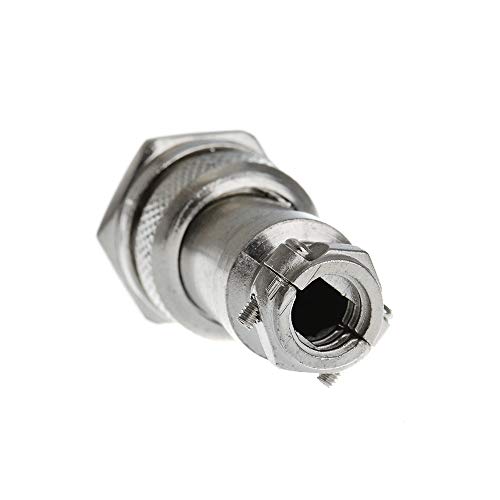 Jingzan 5PCS GX16 Aviation Plug 4 Pin 16MM Thread Female Socket Panel Metal Aviation Wire Connector &5 Pcs 4 Pin 16MM Thread Male Socket Panel Metal Aviation Wire Connector
