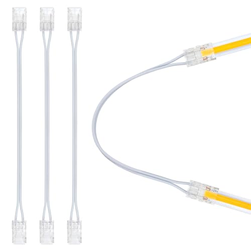 Image of Armacost Lighting 2 Pin COB LED Strip Light Tape to Tape Connector, 4 Pack 560700