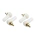 Aexit 4Pcs RC Electrical equipment Car Spare Parts Rod Ends Standoff Brass Ball Link 2.5x2x17mm White