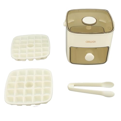 Molde para cubitos de hielo con tapa y pinzas miniatura 5