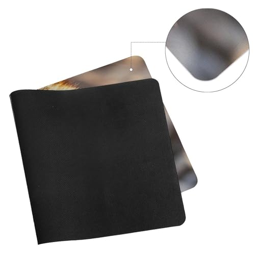 Desk Pad Protector 24x12 Inch Extended Cute Raccoon miniatura 7