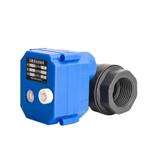 Vanne motorisée DN25 UPVC pour automatiser l'arrosage sans risque de blocage
