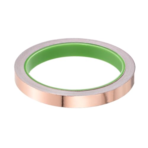 Image of PATIKIL Copper Foil Tape 0.47 Inch x 33 Feet 0.05mm Thick Double Sided Conductive Adhesive EMI Shielding for Electronics, Circuits, Grounding