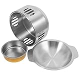 Ustensiles de cuisine ménagers - fabriqués à de matériaux en acier inoxydable et d'un -faire , robustes et durables pendant longtemps, pot en acier inoxydable