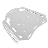 Portaequipajes motocicleta Para CRF1100L Para África Para Twin Para ADV Para Sports 2019-2022 Portaequipajes Trasero Soporte Carga Soporte Estante Caja Superior Trasero Portaequipajes(Plata)