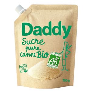 Daddy Sucre de Canne en Poudre Bio 450g (Daddy Organic Cane Sugar Powder 450g)