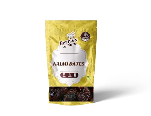 Image of Berries And Nuts Premium Jumbo Size Kalmi Dates | Safavi Dates | 500 Grams