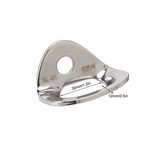 Yuecoom 2PCS Climbing Bolt Hanger, Climbing Anchor Bolt Rock Climbing Anchors Climbing Expansion Bolt 316 Stainless Steel Large Bearing Capacity Anchor for Carving Aerial Work