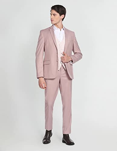 Image of Arrow Tailored Fit Dobby Suit Pink