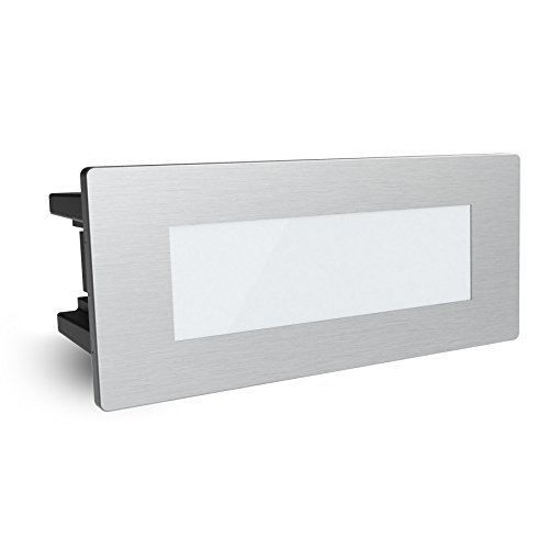 Lampe Escalier Piko-S, Aluminium, blanc neutre 2.00W 230.00V