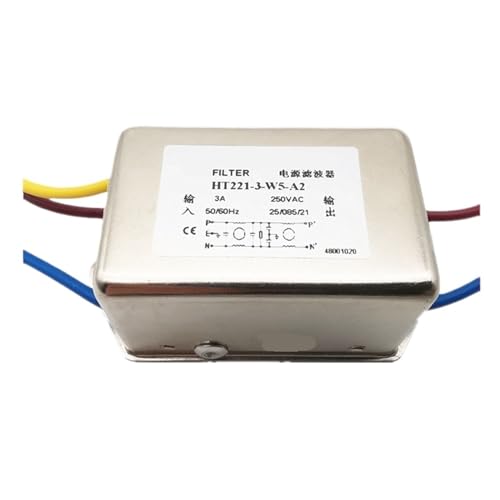 Filtre de ligne électrique monophasé contre coupures de courant HT221