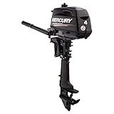 Mercury Marine 4hp Short Shaft 4-Stroke Portable Tiller Handle Outboard Motor