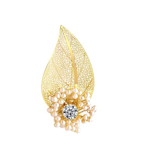 Broche femme perles pour sublimer une robe de soirée ou un manteau chic