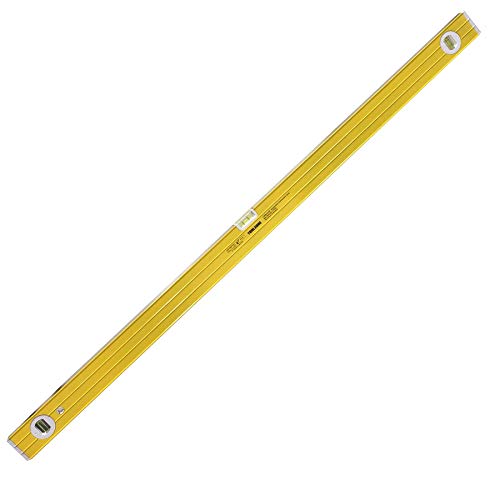 Image of 48" (1200mm) Ribbed Spirit Level Aluminium Scaffolding Builders Milled Box Section