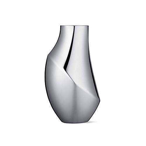 Georg Jensen Flora Stainless Steel Vase