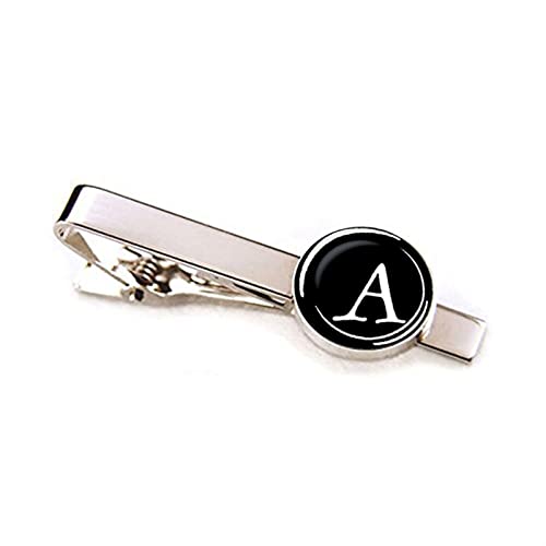 Mannen 26 alfabet letters stropdas clips persoonlijkheid naam letters sieraden mannen stropdas clip pin pak accessoires (metalen kleur: letter L) - Image 6