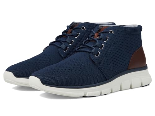 Image of Johnston & Murphy mens Amherst Lug Knit Chukka Boot