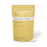 The Naked Pharmacy | Saffrosun for Children | Sleep & Balance | Natural Saffron Supplements with Vitamins D3 & B12 | High Strength | No Additives | Vegan | 60 Capsules
